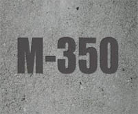 Бетон М350