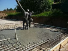 объем бетона в миксере