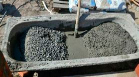 Сколько весит бетон