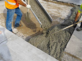 Доставка тощего бетона